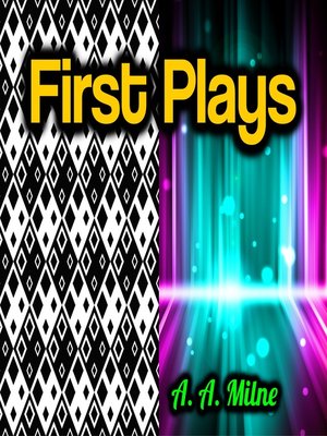 cover image of First Plays